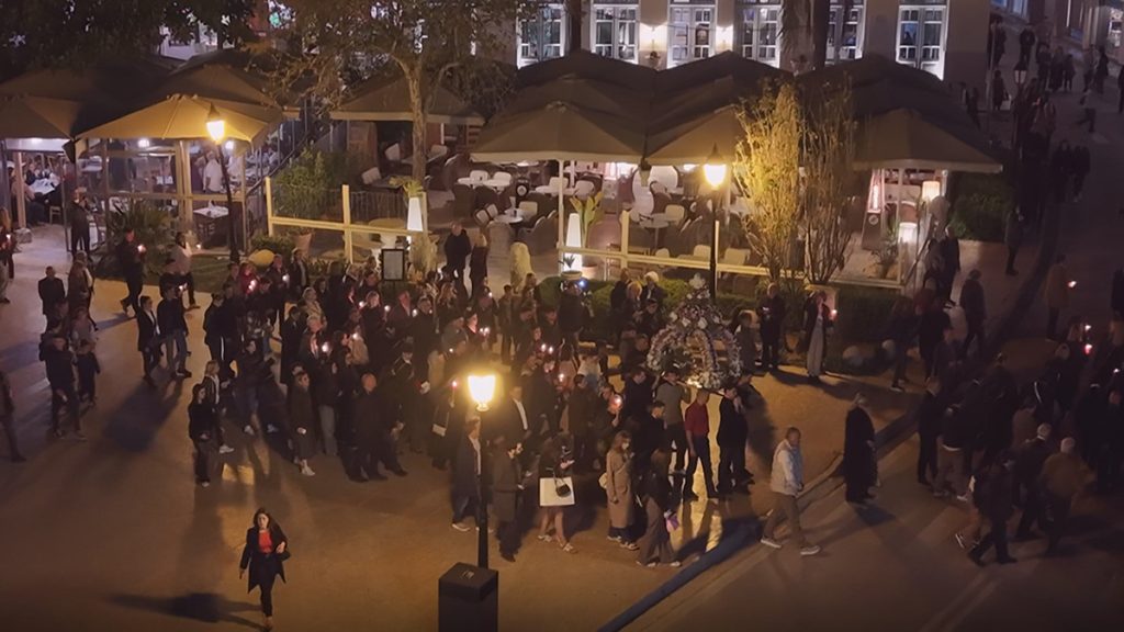 Ναύπλιο περιφορά συνάντηση επιταφίων Μεγάλη Παρασκευή 2026