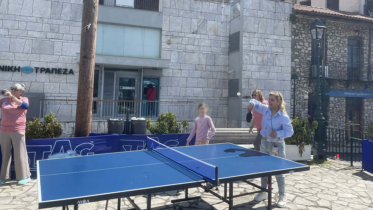 Επέστρεψε το Πινγκ Πονγκ στη Δημητσάνα μετά από 8 χρόνια