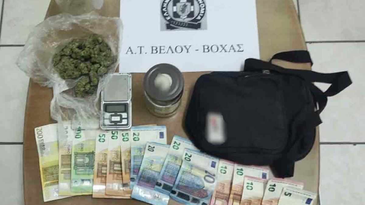 Συνελήφθη ανήλικος με ναρκωτικά στην Κορινθία