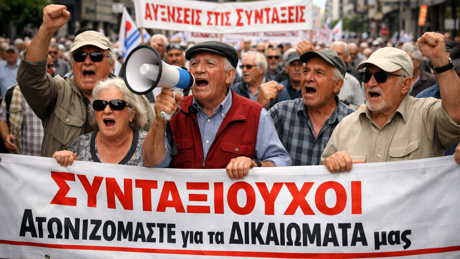 Νέος κύκλος κινητοποιήσεων από τους συνταξιούχους