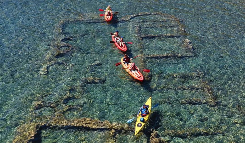Κανόε καγιάκ στη βυθισμένη πολιτεία στην Αρχαία Επίδαυρο Adventure Week 2026