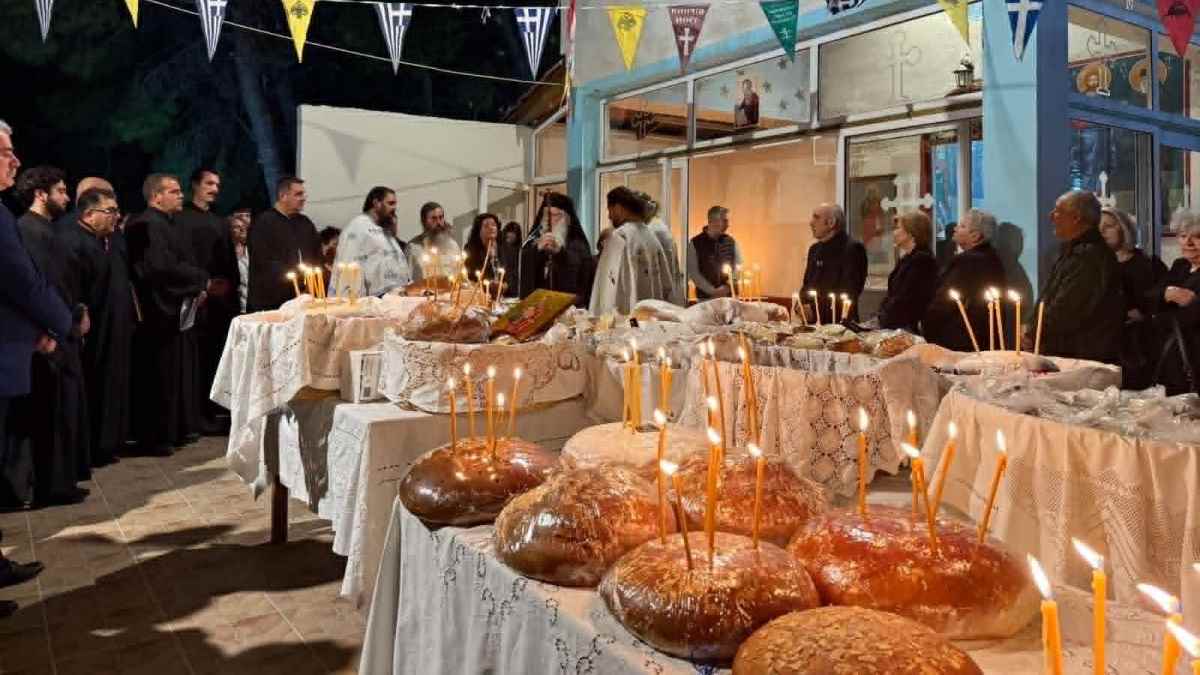 Πανηγυρικός εορτασμός του Αγίου Ιωάννη του Θεολόγου στη Μιδέα Ναυπλίου