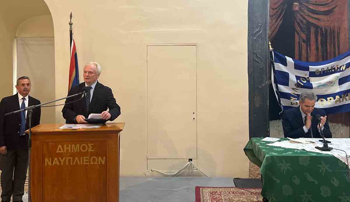 Γιάννης Ανδριανός: Ηχηρό μήνυμα από την Αργολίδα για τη Θράκη
