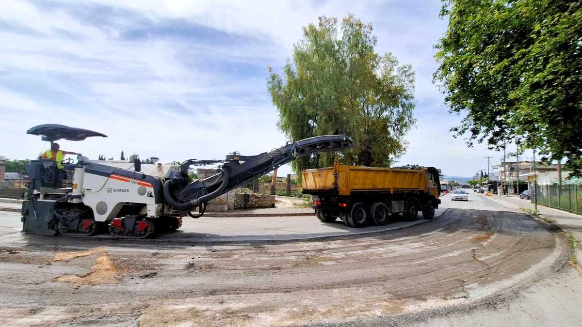 Άργος: Aσφαλτόστρώθηκε η οδός Τριπόλεως