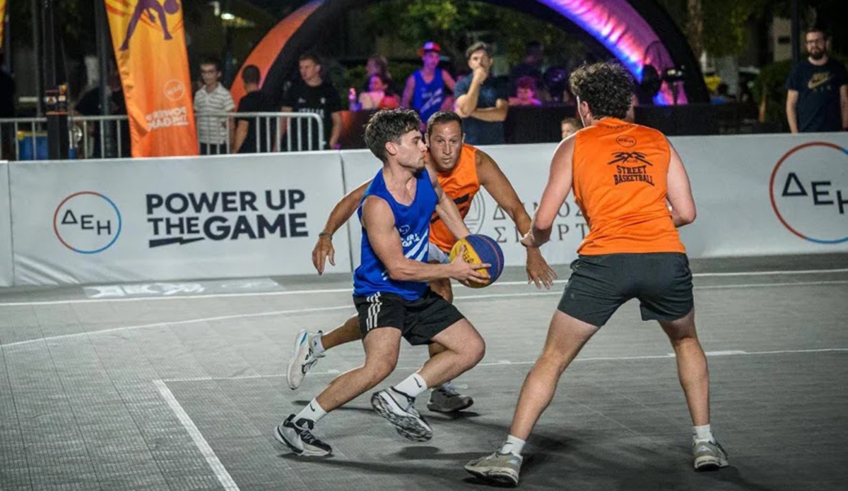 To ΔΕΗ 3×3 Street Basketball έρχεται σε Ναύπλιο και Κιάτο