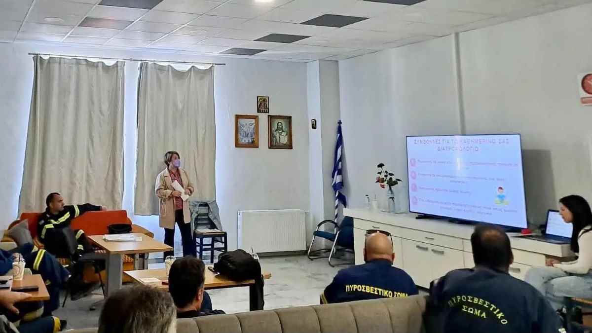 Μία ξεχωριστή δράση για πυροσβέστες στο Ναύπλιο