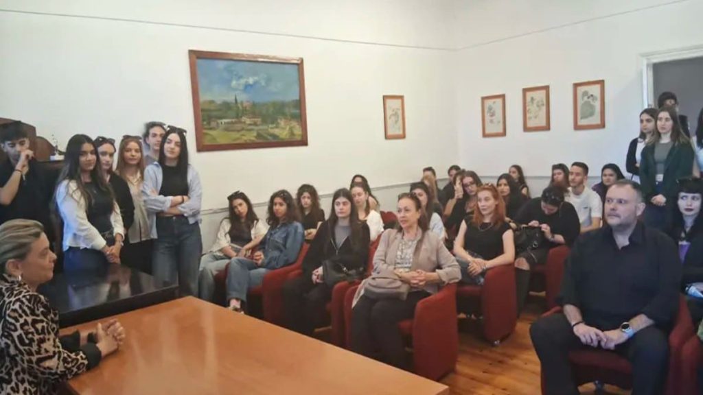 Φοιτητές από το Πάντειο Πανεπιστήμιο στις Αγροτικές Φυλακές Τίρυνθας