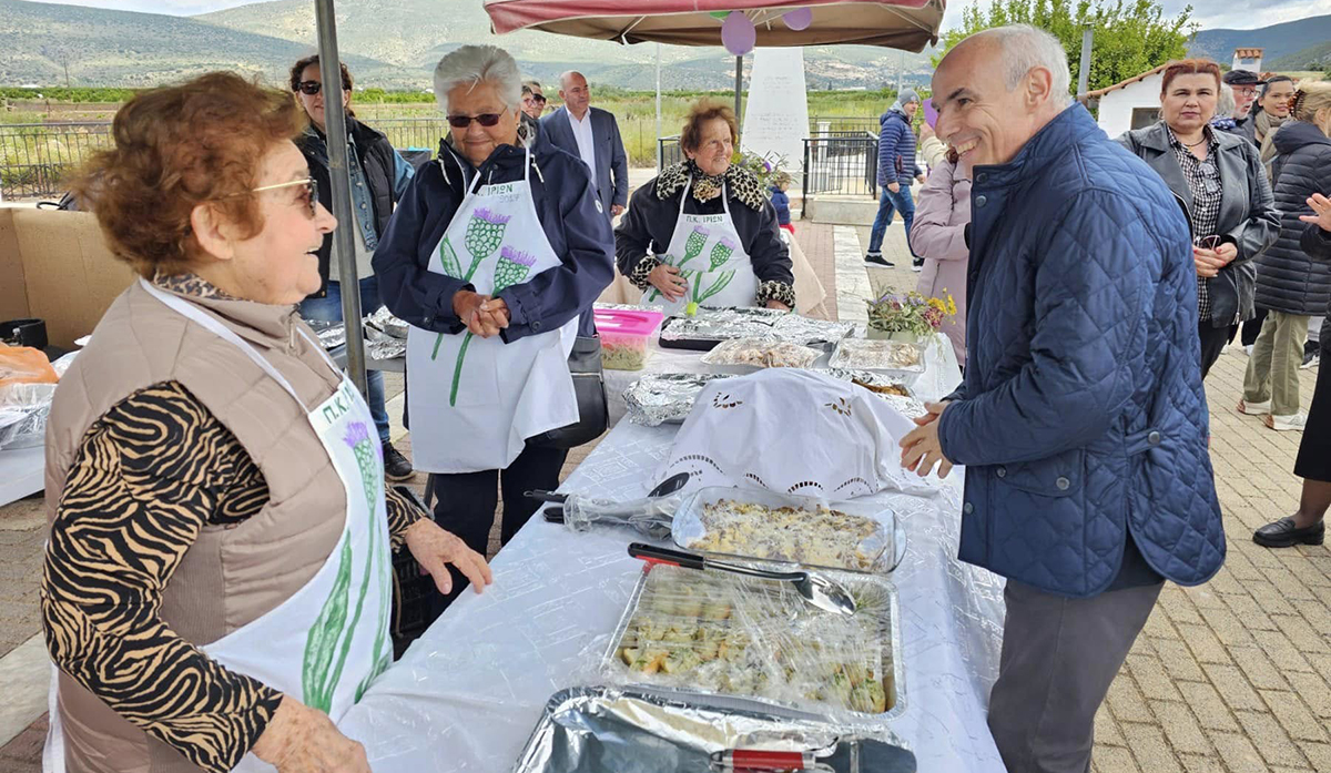 Γ. Γαβρήλος: Σημαντική για τα Ίρια η Γιορτή της Αγκινάρας