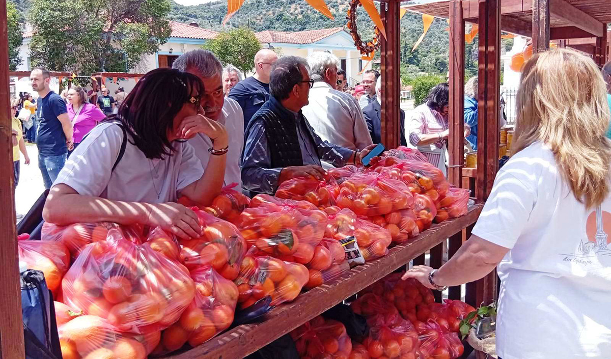 Πρεμιέρα με επιτυχία για την Γιορτή Πορτοκαλιού στη Νέα Επίδαυρο