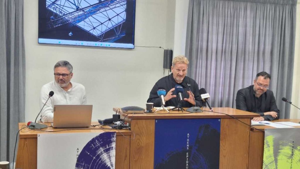 Μιχαήλ Μαρμαρινός, συνέντευξη Τύπου στο Λυγουριό