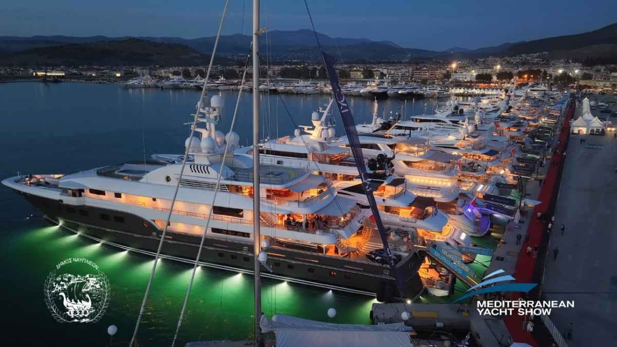 Ναύπλιο: Ολοκληρώθηκε η 11η διοργάνωση του Mediterranean Yacht Show (MEDYS)