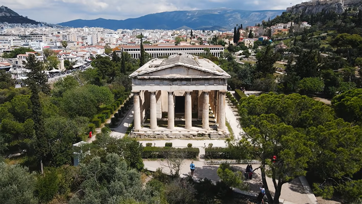 Ναός Ηφαίστου: Το καλύτερα διατηρημένο μνημείο της Αρχαίας Αθήνας