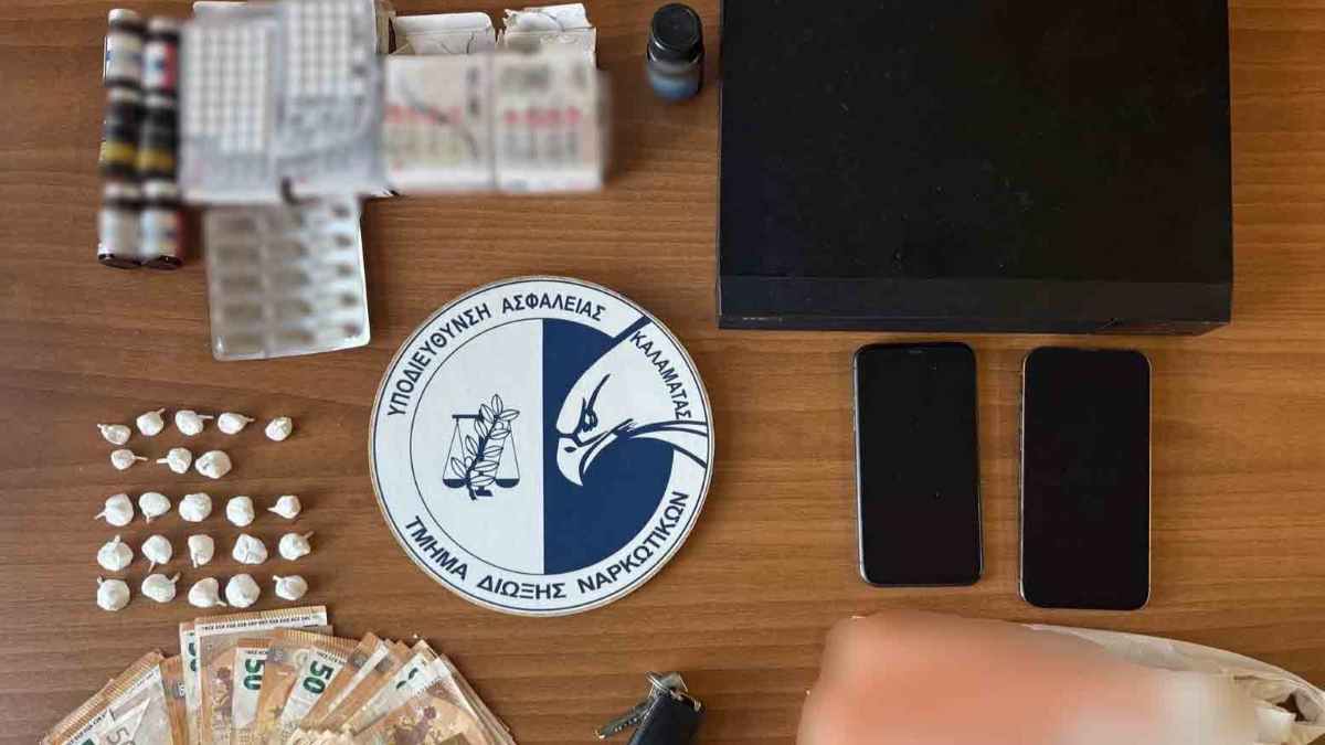 Καλαμάτα: Συνελήφθη 21χρονος με ναρκωτικά