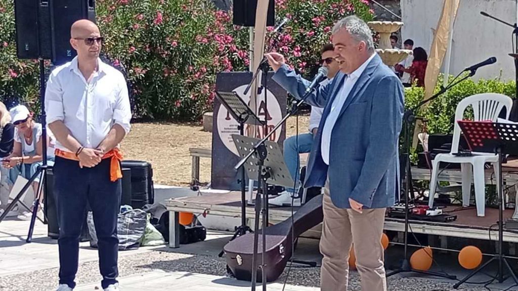 Ο Ανδρέας Πουλάς στη Γιορτή Πορτοκαλιού στη Νέα Επίδαυρο