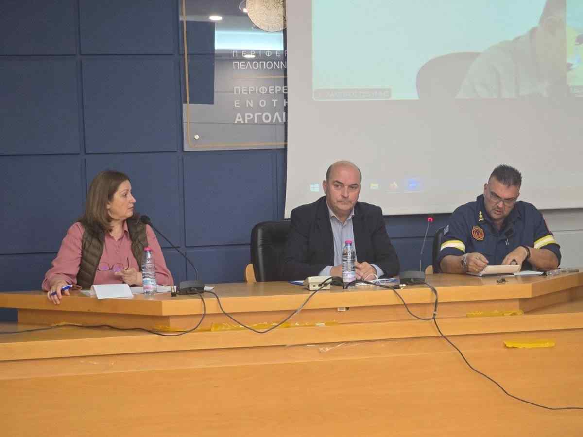 Αργολίδα: Επί τάπητος τα σχέδια για την αντιπυρική προστασία