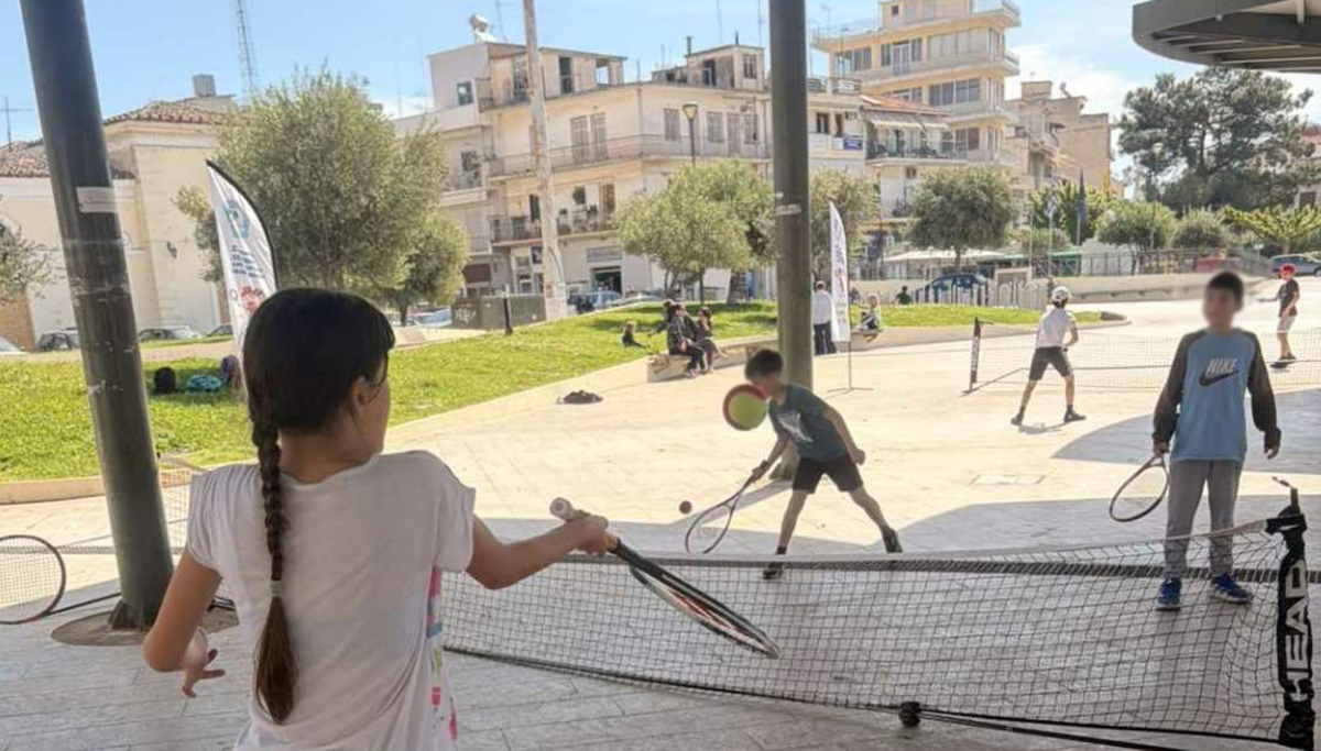 Το επιτυχημένο πείραμα του Street Tennis στο Άργος