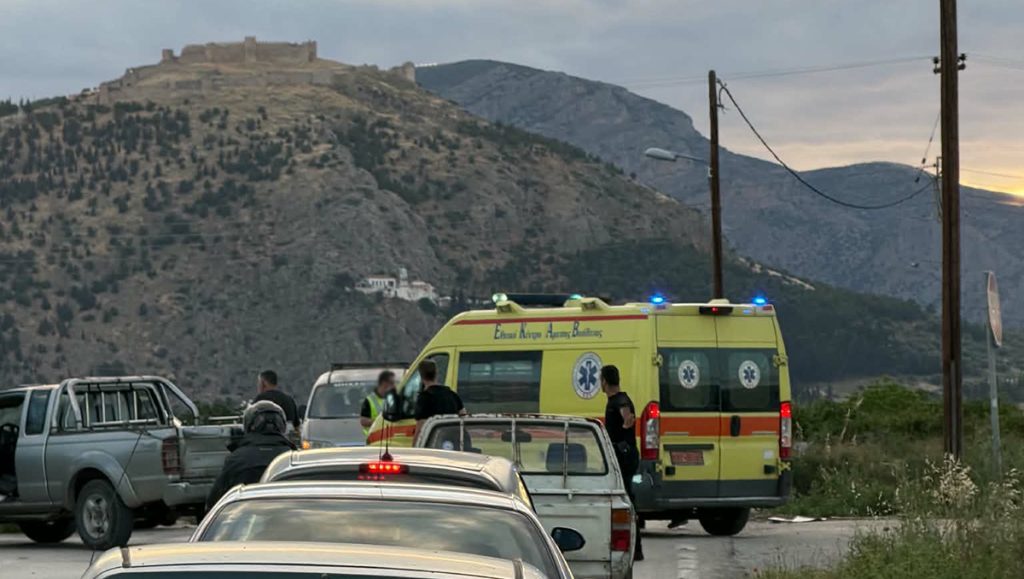 Τροχαίο με τραυματίες στο Άργος