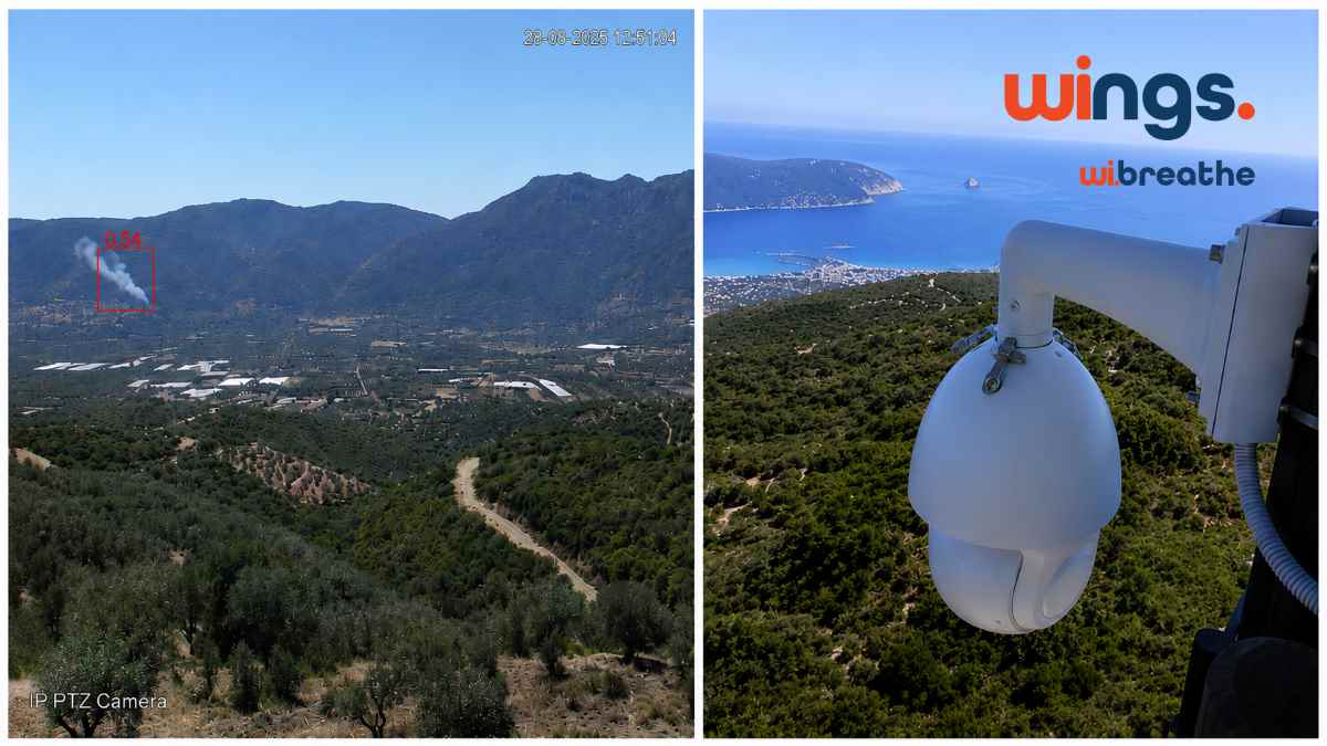 Με ΑΙ και 5G η πυρανίχνευση στο Δήμο Τροιζηνίας-Μεθάνων