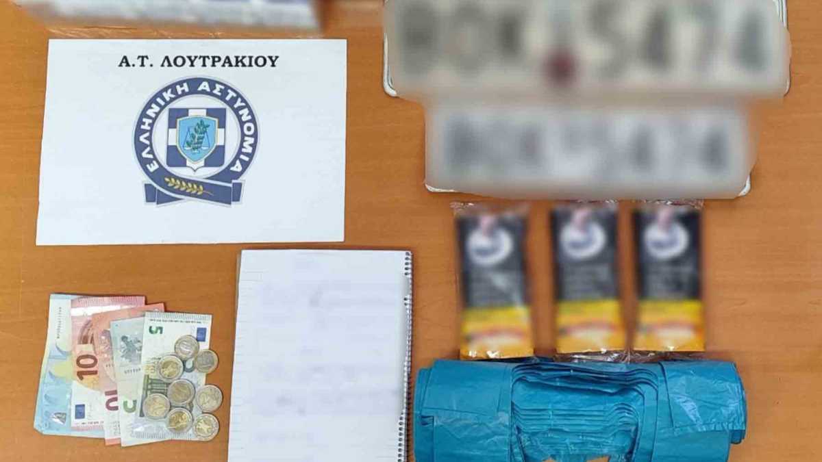 Άγιοι Θεόδωροι: Σύλληψη 66χρονου με λαθραία τσιγάρα