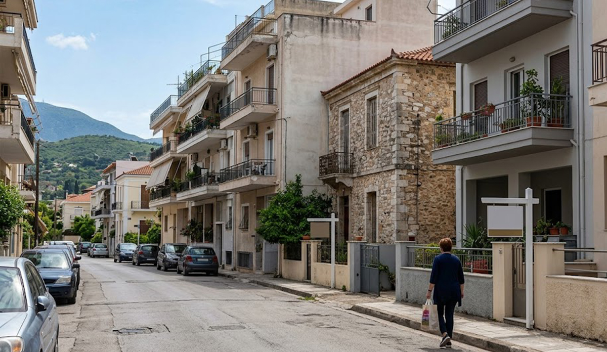 Στεγαστική κρίση: Απλησίαστα τα ακίνητα στην Πελοπόννησο το 2026