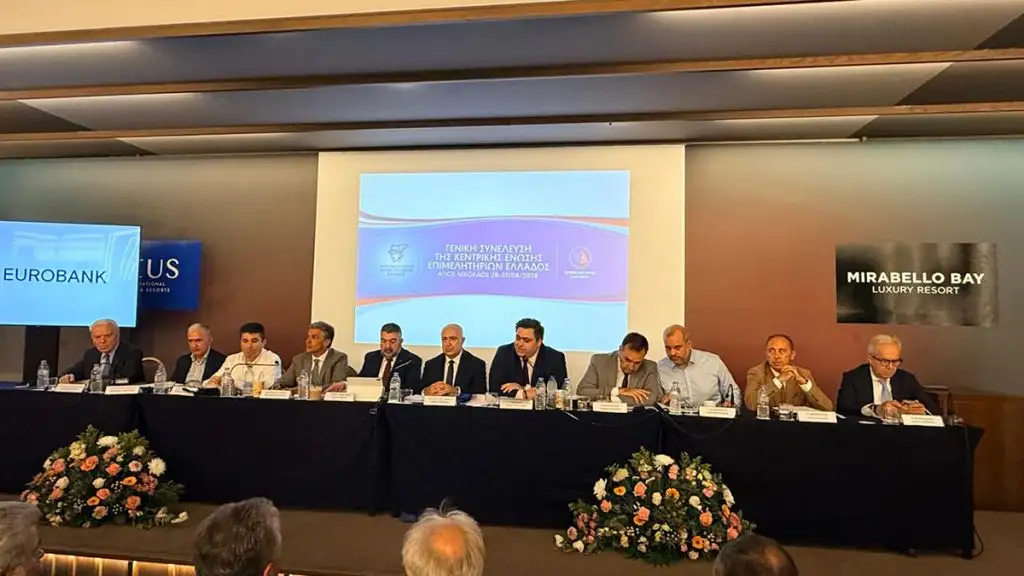 Ο Γιάννης Ανδριανός στη Γενική Συνέλευση της ΚΕΕΕ