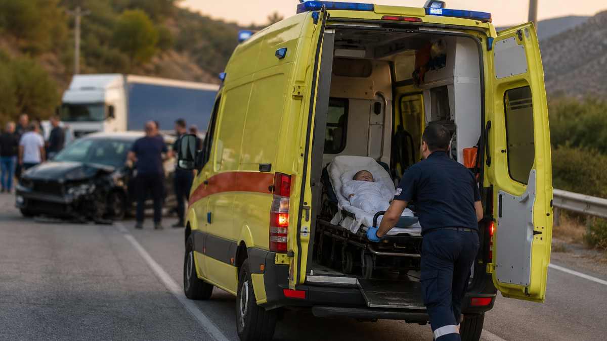 Κρανίδι: Το Βρέφος 4 μηνών στη ΜΕΘ μετά από το τροχαίο