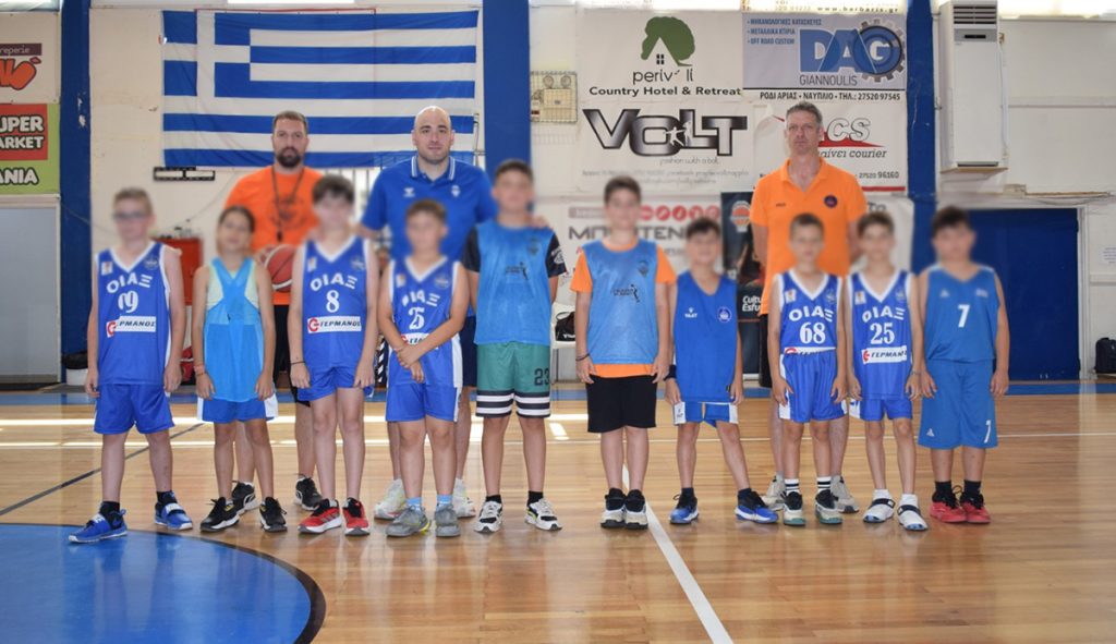 μπασκετικό καμπ της Βαλένθια στο Ναύπλιο