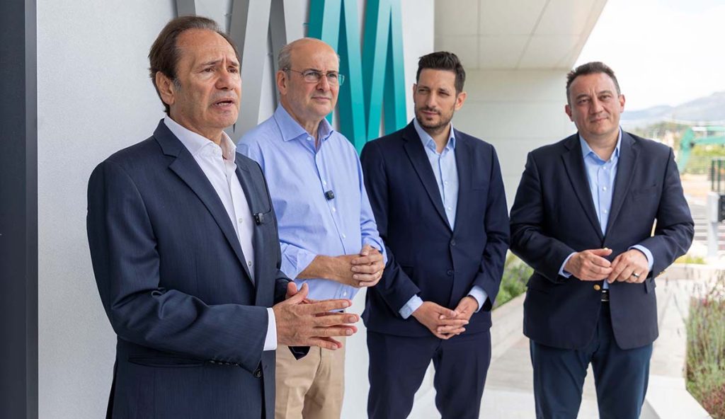 Επίσκεψη του Αντιπροέδρου της Κυβέρνησης κ. Κωστή Χατζηδάκη και του Γραμματέα της Πολιτικής Επιτροπής της Νέας Δημοκρατίας κ. Κωνσταντίνου Κυρανάκη στις εγκαταστάσεις DEMO