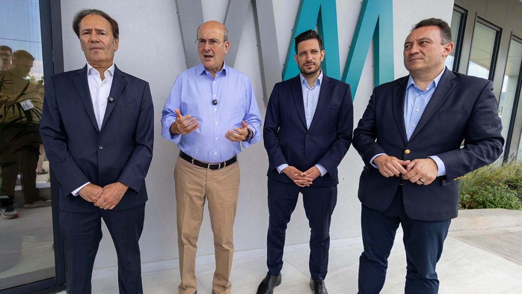 Επίσκεψη του Αντιπροέδρου της Κυβέρνησης κ. Κωστή Χατζηδάκη και του Γραμματέα της Πολιτικής Επιτροπής της Νέας Δημοκρατίας κ. Κωνσταντίνου Κυρανάκη στις εγκαταστάσεις DEMO