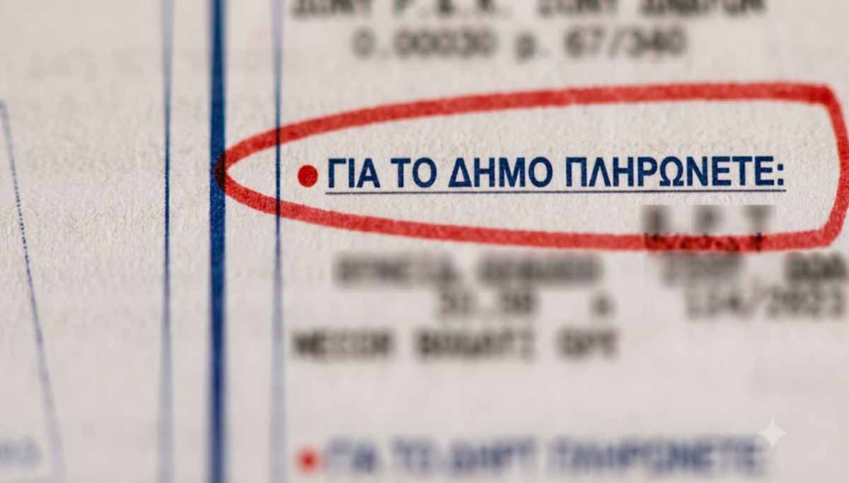 Τέλος στα δημοτικά τέλη μέσω λογαριασμών ρεύματος