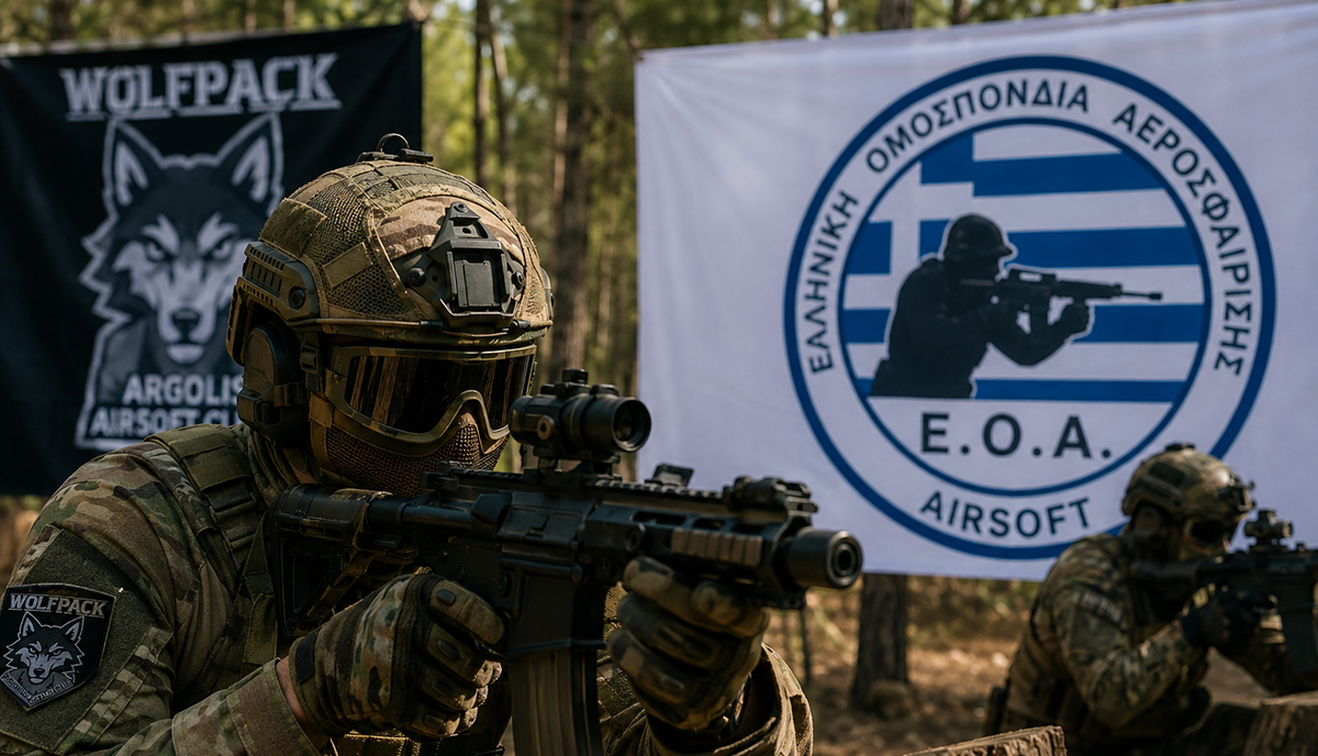 Airsoft: Η Ελλάδα αποκτά Ομοσπονδία και ο Σύλλογος Αργολίδας Wolfpack είναι εκεί