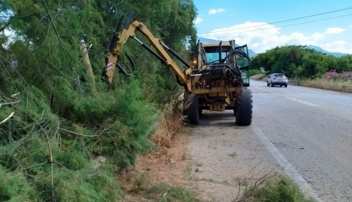 Καθαροί δρόμοι στην Κορινθία εν όψει Ράλλυ Ακρόπολις