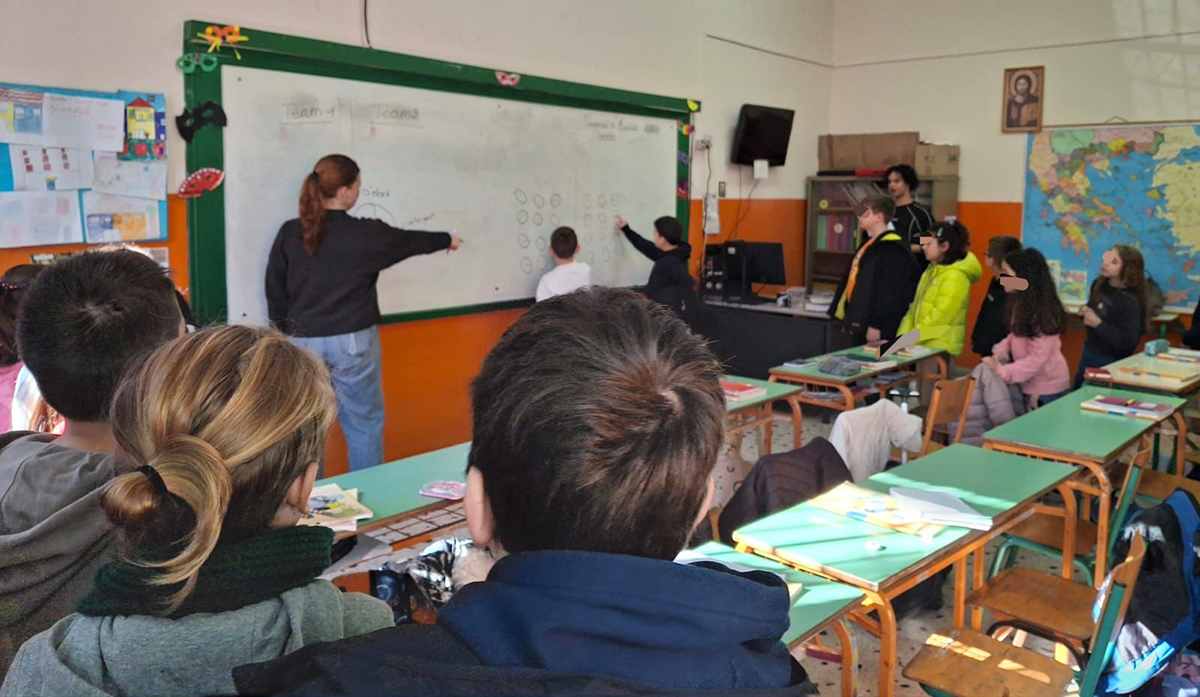 Επιτυχία του Erasmus+ στο 2ο Δημοτικό Ναυπλίου με Βέλγους φοιτητές