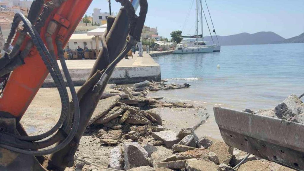Ερμιόνη εργασίες Λιμάνι