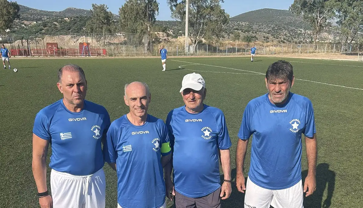 Ο Γιώργος Γαβρήλος έβαλε τα ποδοσφαιρικά του στο Δρέπανο