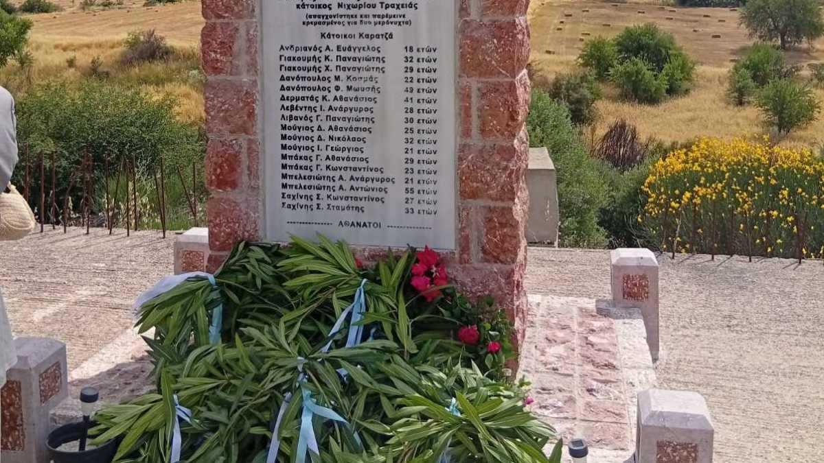 Καρατζάς Τροιζηνίας: Εκδηλώσεις μνήμης για τους εκτελεσθέντες