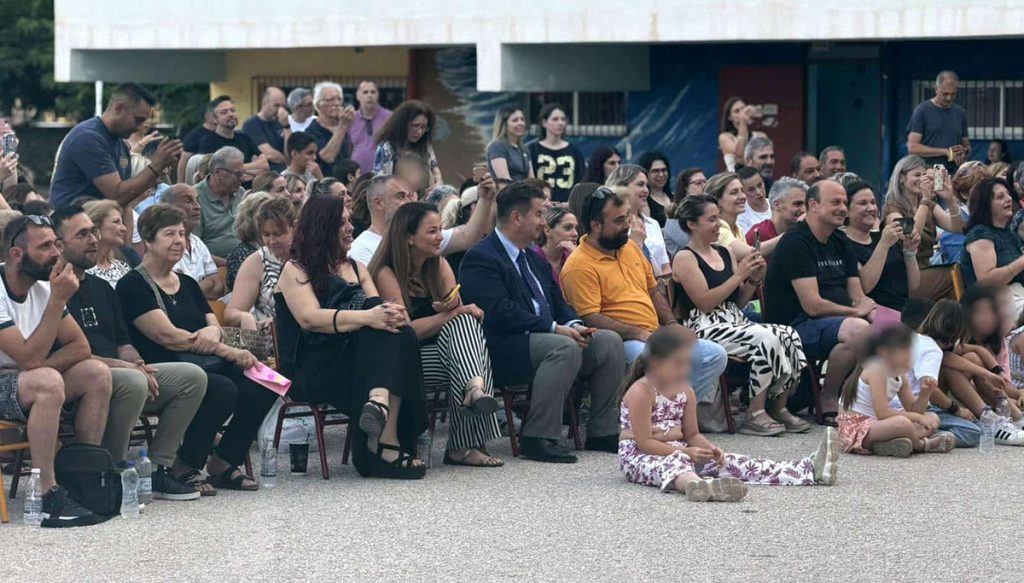 Στη γιορτή λήξης στο 4ο Δημοτικό Άργους ο Μαλτέζος