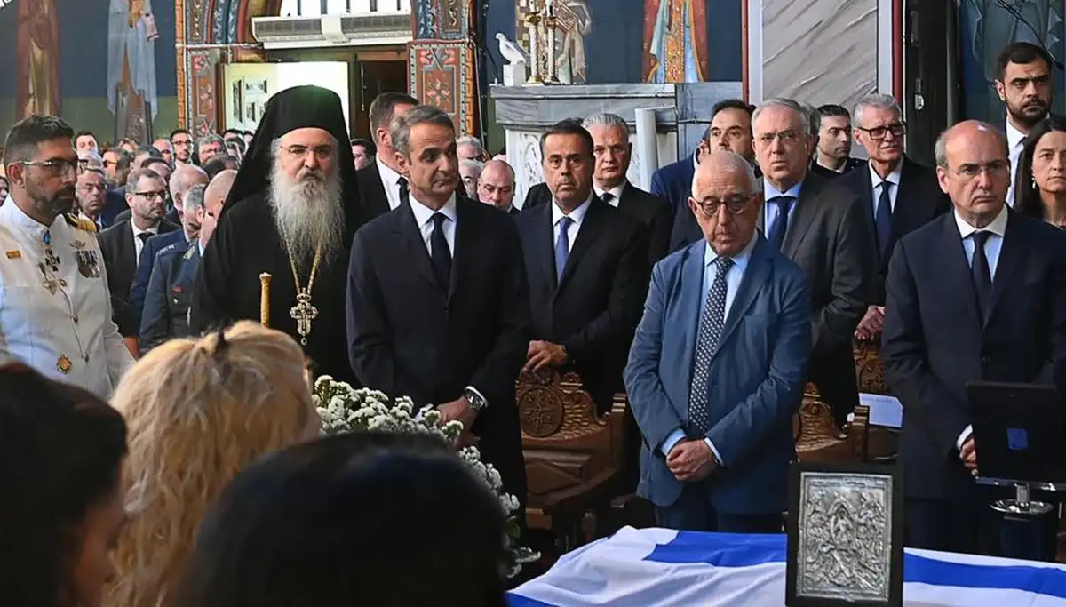 Κόρινθος: Τελευταίο αντίο στον Νίκο Ταγαρά – Ο συγκινητικός επικήδειος Μητσοτάκη