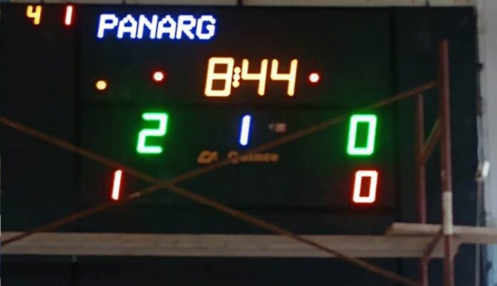 Νέος ηλεκτρονικός πίνακας σκορ στο κλειστό γυμναστήριο Άργους
