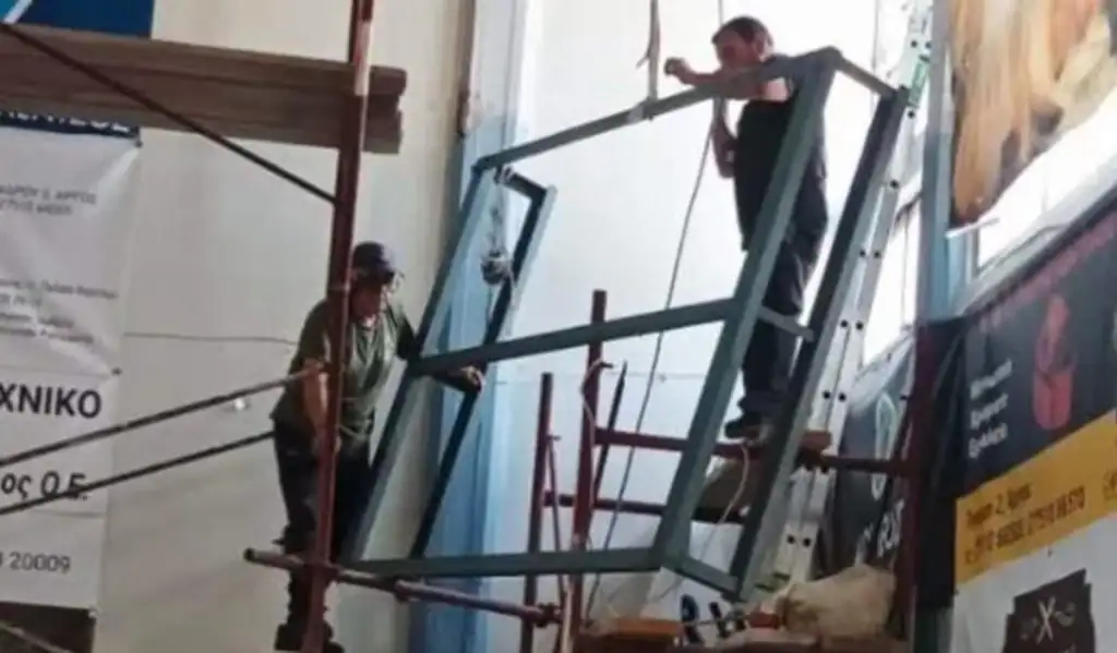 Νέος ηλεκτρονικός πίνακας σκορ στο κλειστό γυμναστήριο Άργους