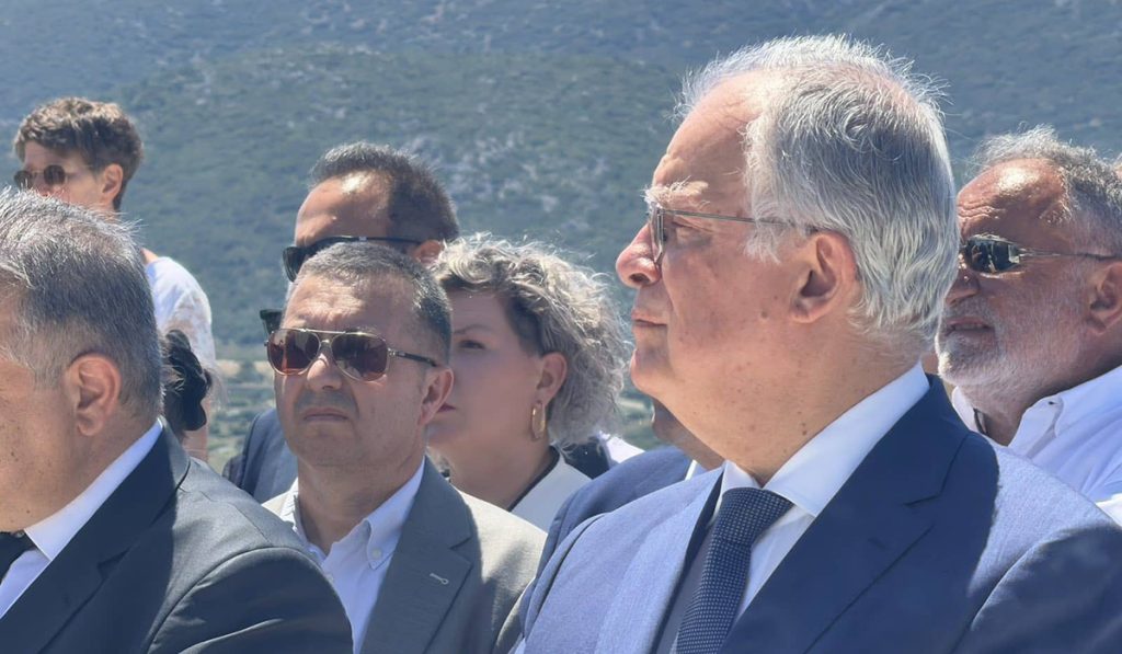 Ο Παναγιώτης Καμπόσος στο Δίστομο