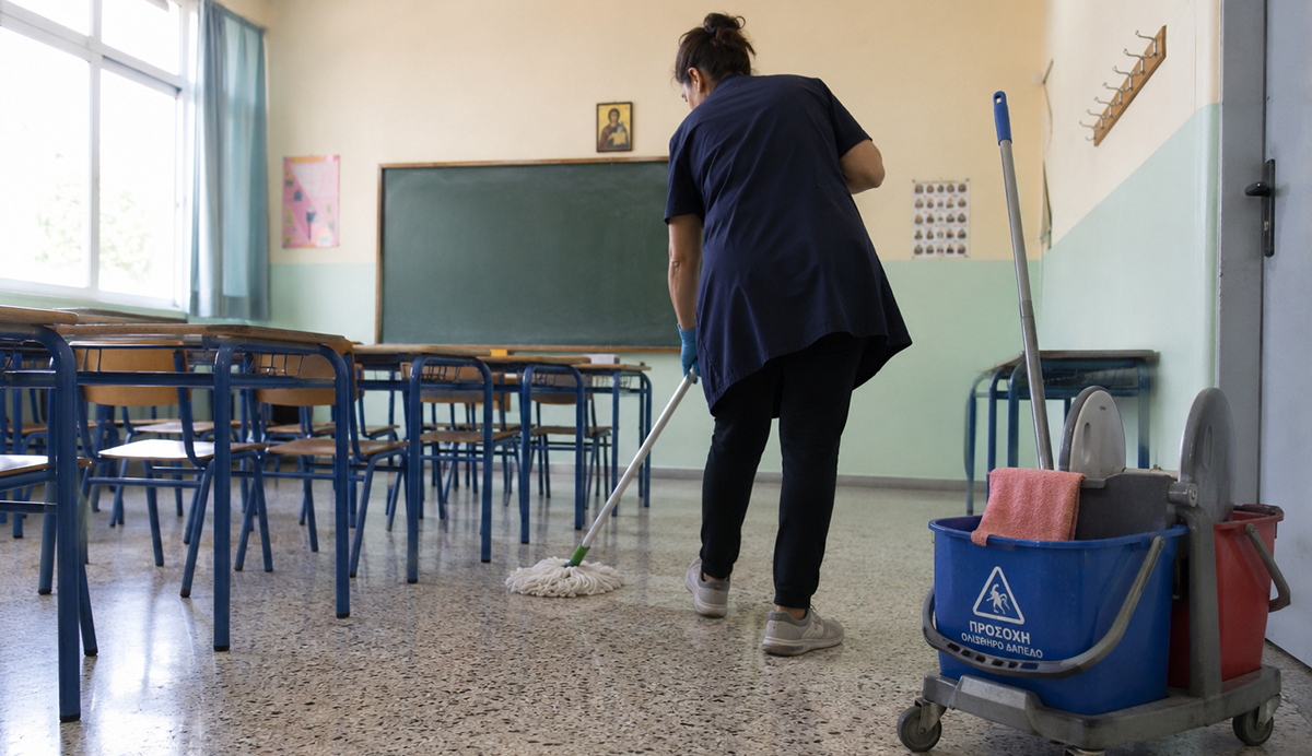 Σχολικές καθαρίστριες: Ξεκινά η διαδικασία για 142 συμβάσεις στην Αργολίδα