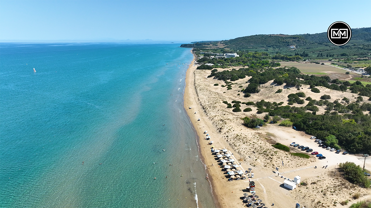 Ένας άγνωστος παράδεισος 5 χλμ. στις δυτικές ακτές της Πελοποννήσου