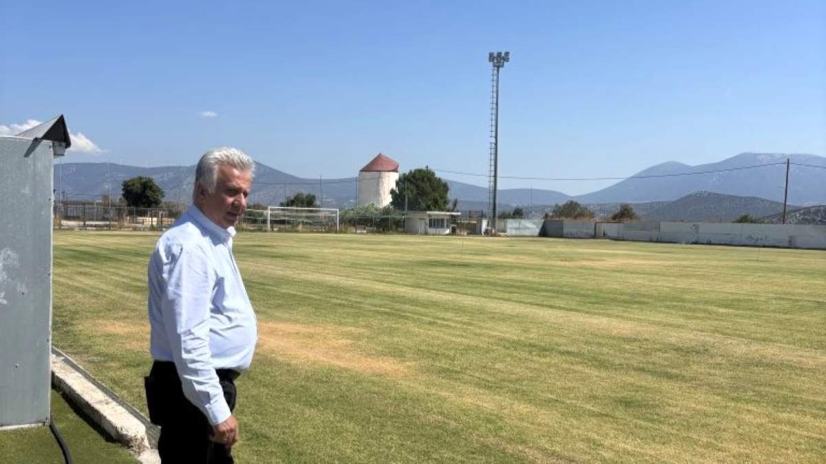 Αναβαθμίσεις στο δημοτικό γήπεδο «Λόφος Ελπίδας» Κρανιδίου