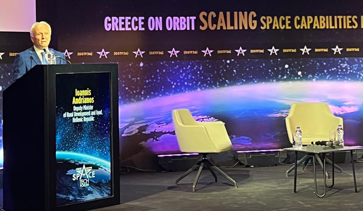 Ανδριανός: «Το Διάστημα φέρνει δεδομένα στο χωράφι» για τους αγρότες