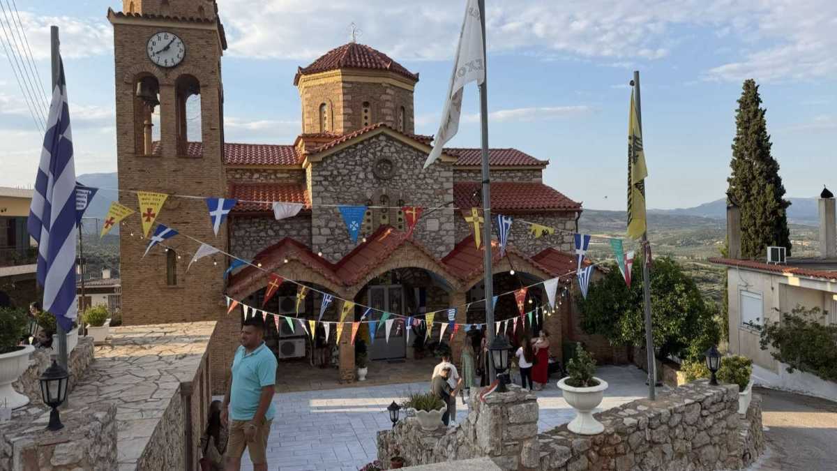 Σχινοχώρι Αργολίδας: Συμπληρώθηκαν 100 χρόνια από τα εγκαίνια του ναού Αγίου Δημητρίου