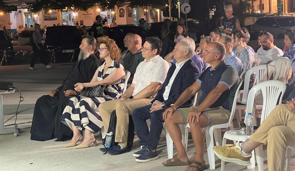 Ο Γιάννης Ανδριανός στην ημερίδα για το ελαιόλαδο στην Αρχαία Επίδαυρο