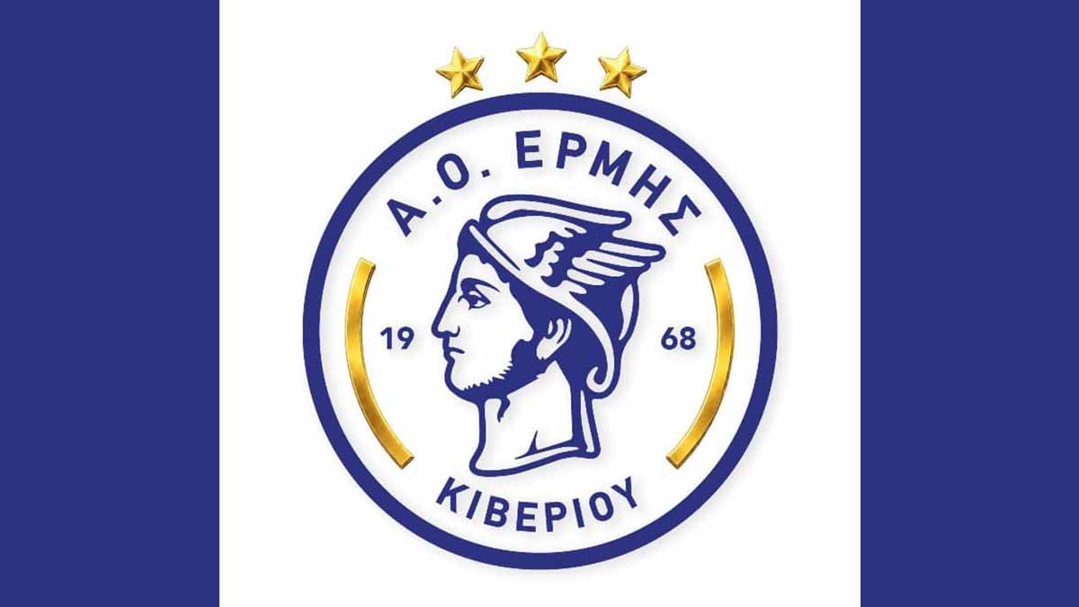Ανανεωμένο έμβλημα για τον Ερμή Κιβερίου ενόψει Γ’ Εθνικής