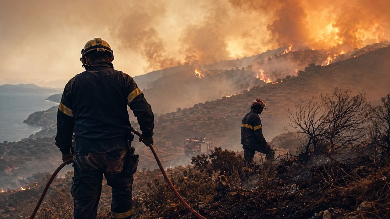 Γύθειο: Σύλληψη για τη φωτιά στον Αγερανό μετά την τραγωδία