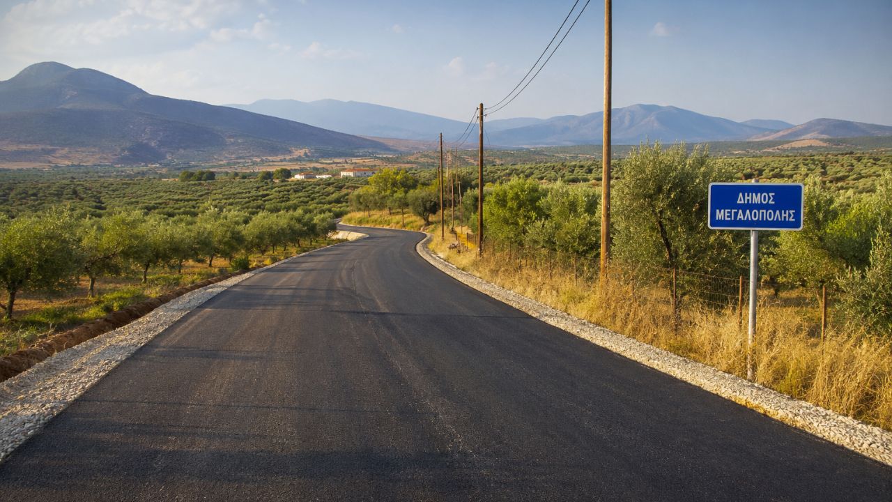 Μεγαλόπολη: 3 εκατ. ευρώ για έξι έργα αγροτικής οδοποιίας